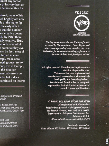 Mulligan And Getz And Desmond