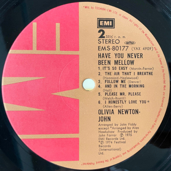 Have You Never Been Mellow