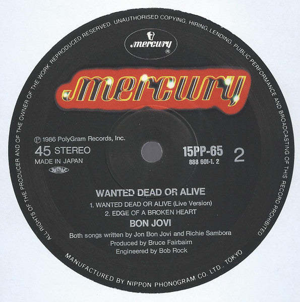 Wanted Dead Or Alive