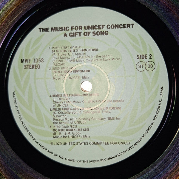 The Music For Unicef Concert - A Gift Of Song