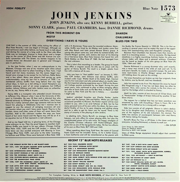 John Jenkins With Kenny Burrell