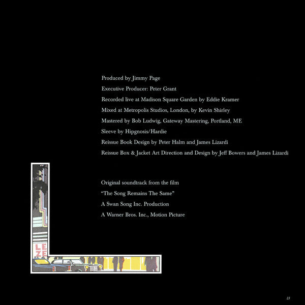 The Soundtrack From The Film The Song Remains The Same