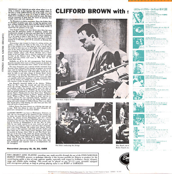 Clifford Brown With Strings