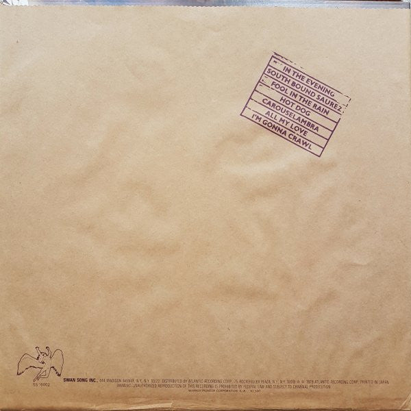 In Through The Out Door