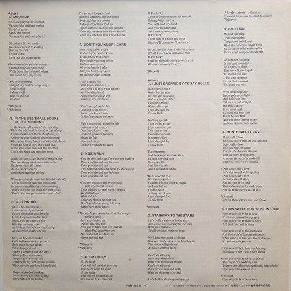 I Just Dropped By To Say Hello