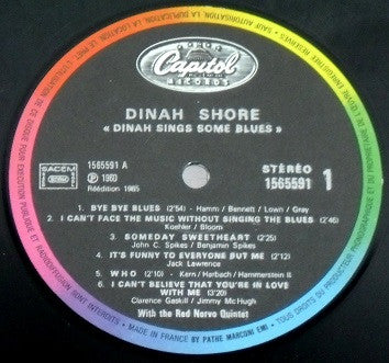 Dinah Sings Some Blues With Red