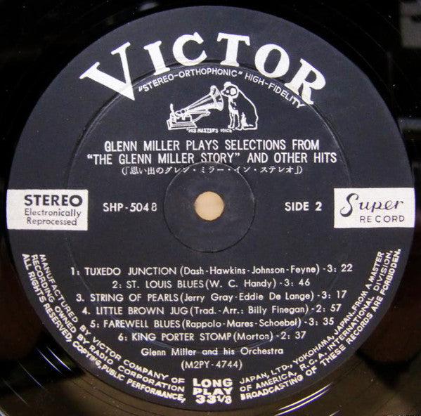 Glenn Miller Plays Selections From "The Glenn Miller Story" And Other Hits / 思い出のグレン・ミラー・イン・ステレオ