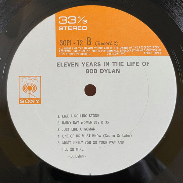 Eleven Years In The Life Of Bob Dylan