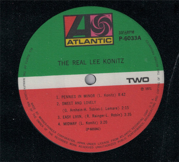 The Real Lee Konitz
