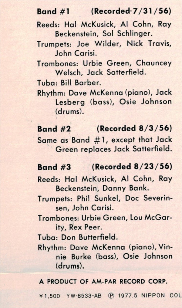 All About Urbie Green And His Big Band