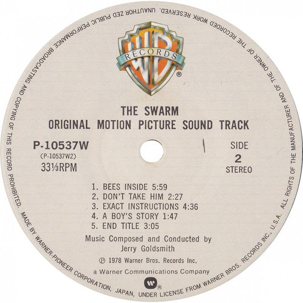 スウォーム = The Swarm (Original Motion Picture Soundtrack)