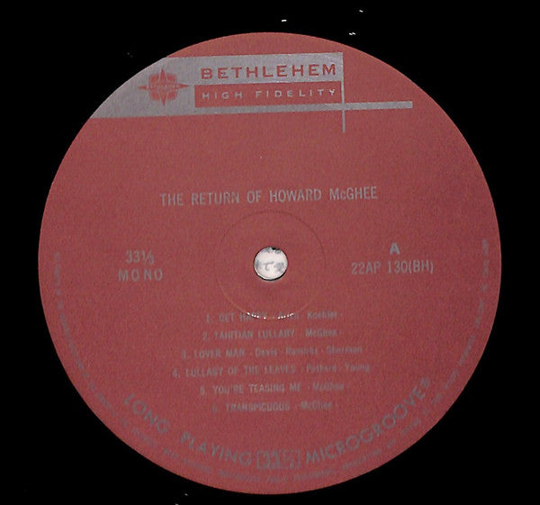 The Return Of Howard McGhee