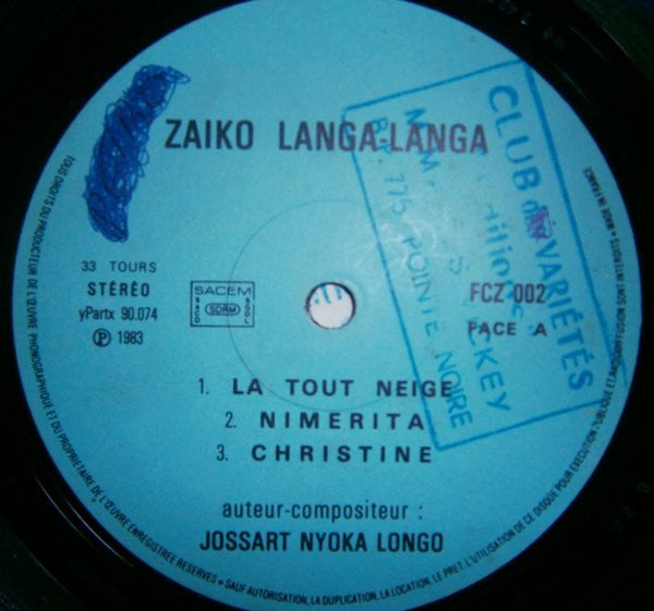 La Tout Neige, Christine & Nalali-Mpongui