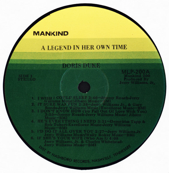 A Legend In Her Own Time