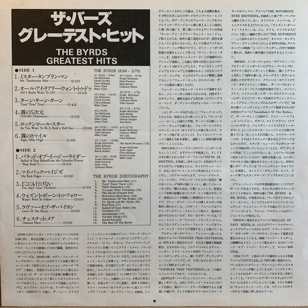The Byrds Greatest Hits