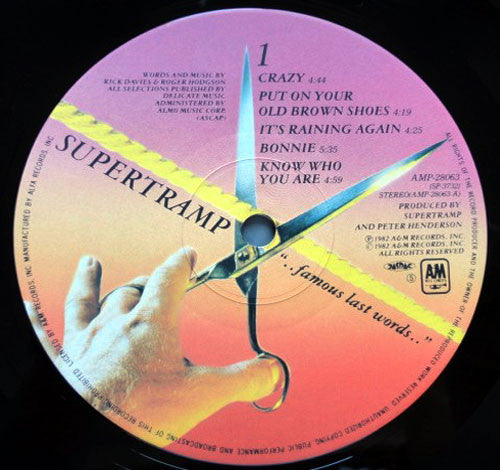 "...Famous Last Words..."