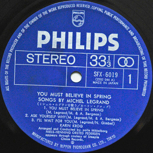 You Must Believe In Spring (Songs By Michel Legrand)
