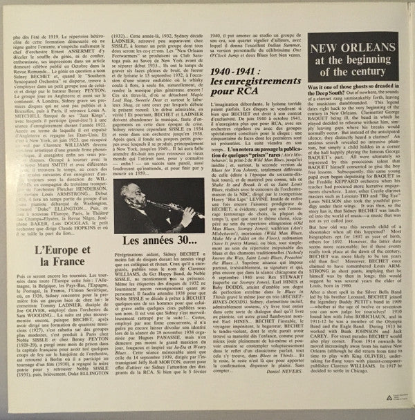 The Complete Sidney Bechet Vol 1/2 (1932-1941)