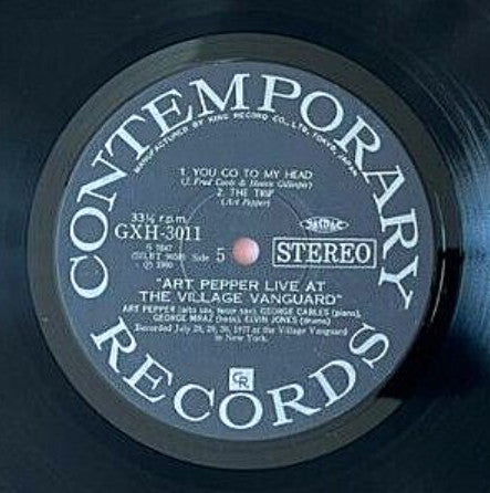 Live At The Village Vanguard