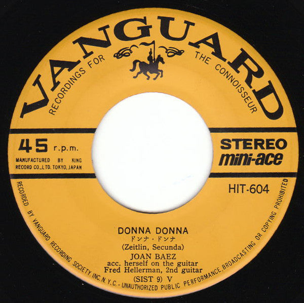Donna Donna / House Of The Rising Sun