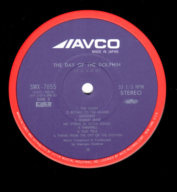 The Day Of The Dolphin (Original Motion Picture Soundtrack)