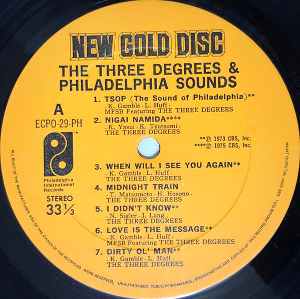 The Three Degrees & Philadelphia Sounds
