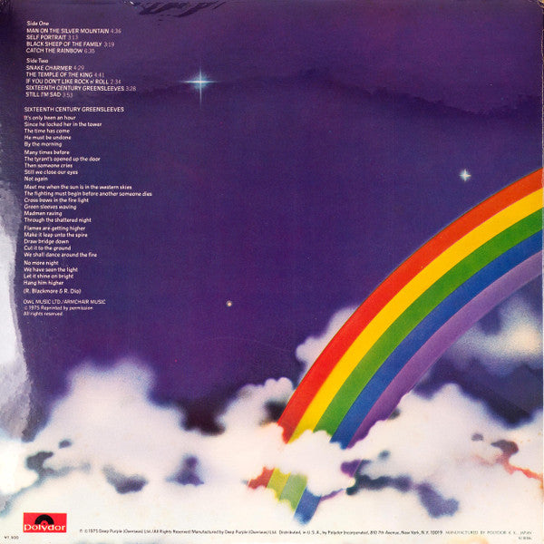 Ritchie Blackmore's Rainbow = 銀嶺の覇者