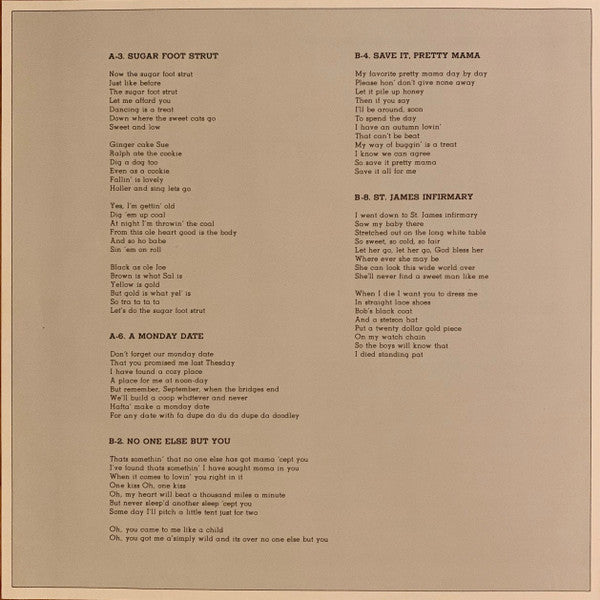 A Portrait Of Louis Armstrong 1928