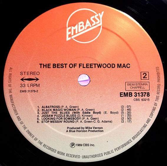 The Very Best Of Fleetwood Mac