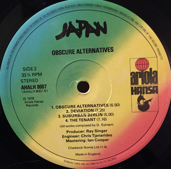 Obscure Alternatives