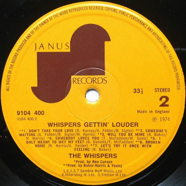 Whispers Gettin' Louder