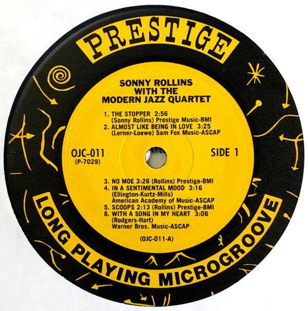 Sonny Rollins With The Modern Jazz Quartet