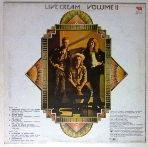 Live Cream Volume II