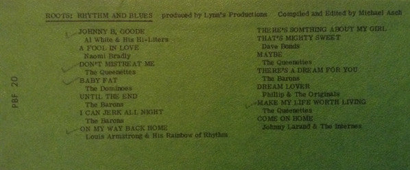 Roots: Rhythm And Blues