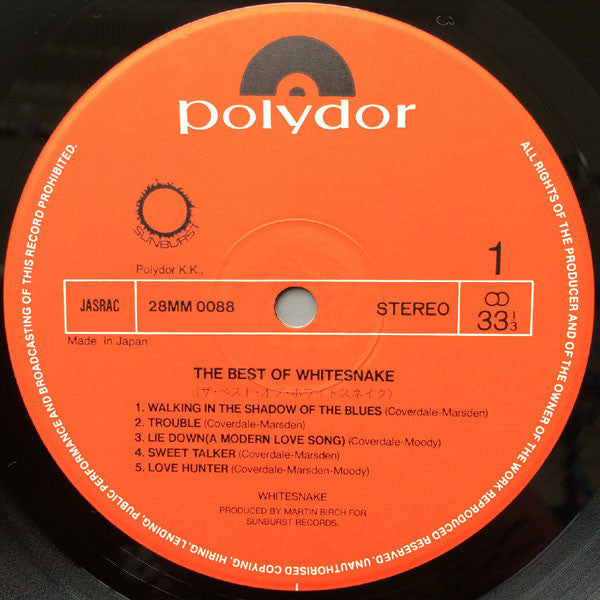The Best Of Whitesnake