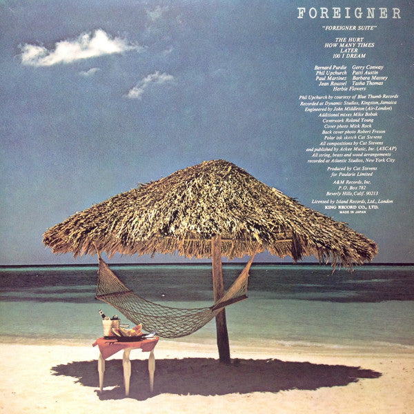 Foreigner = 異邦人