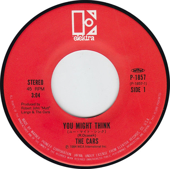 Release: You Might Think-Vinyl-Japan-1984-P-1857-3621703