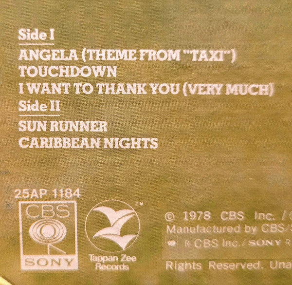 Touchdown = タッチダウン