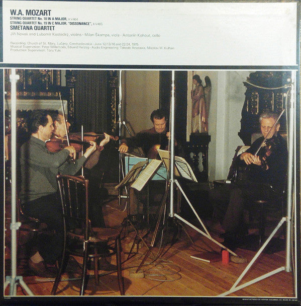 The Haydn Quartets - No.18 In A Major, KV464 / No.19 In C Major, KV465 "Dissonance"