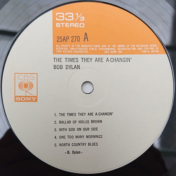 The Times They Are A-Changin'