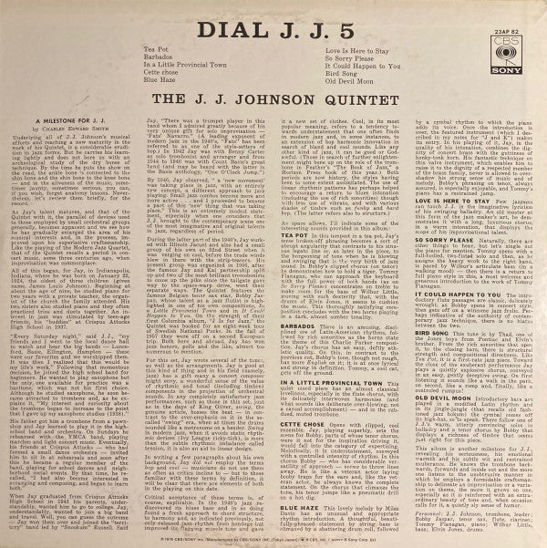 Dial J.J. 5