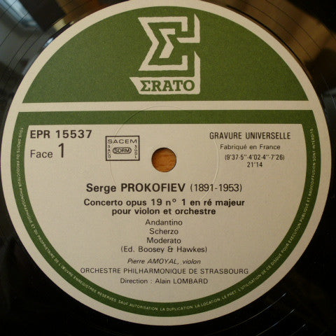 Concertos Pour Violon N°1 & 2