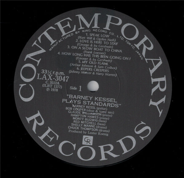 Kessel Plays Standards