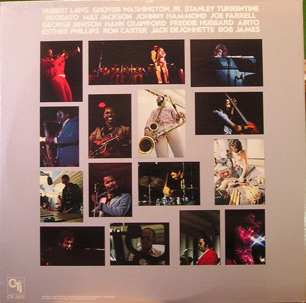 Release: CTI Summer Jazz At The Hollywood Bowl Live Two-Vinyl-US-1977-CTI 7077-6804295