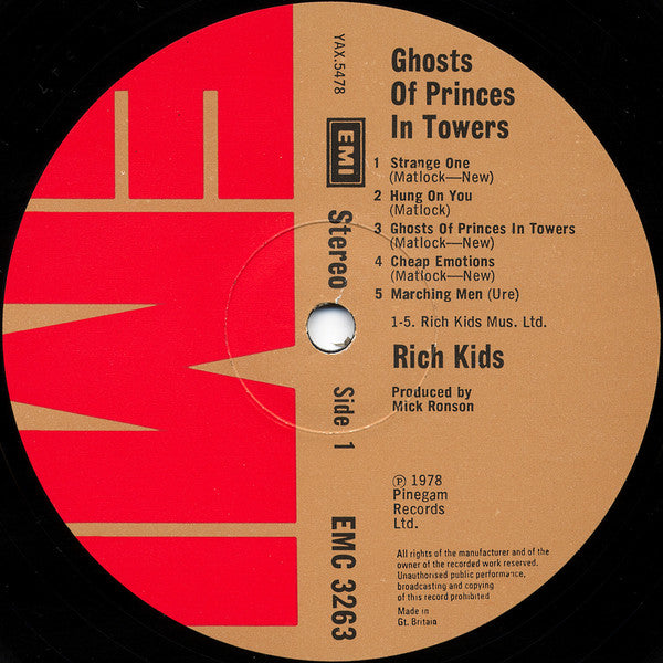 Ghosts Of Princes In Towers