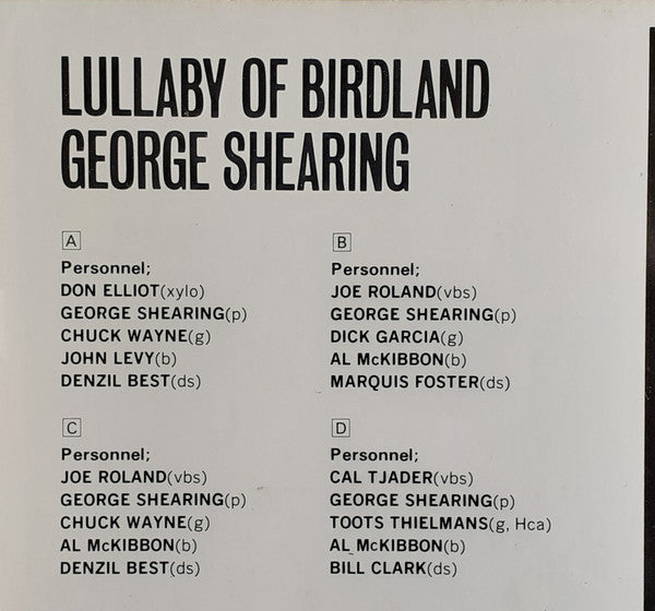 Lullaby Of Birdland