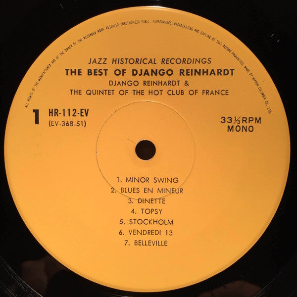 The Best Of Django Reinhardt