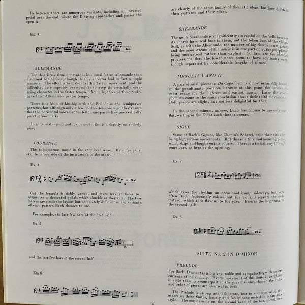 The Six Cello Suites (= 6 Suiten Für Violoncello = Les Suites Pour Violoncelle Seul)