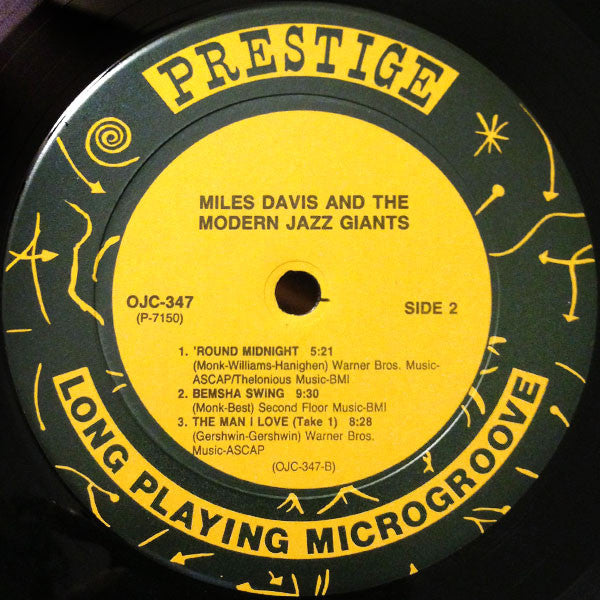 Miles Davis And The Modern Jazz Giants