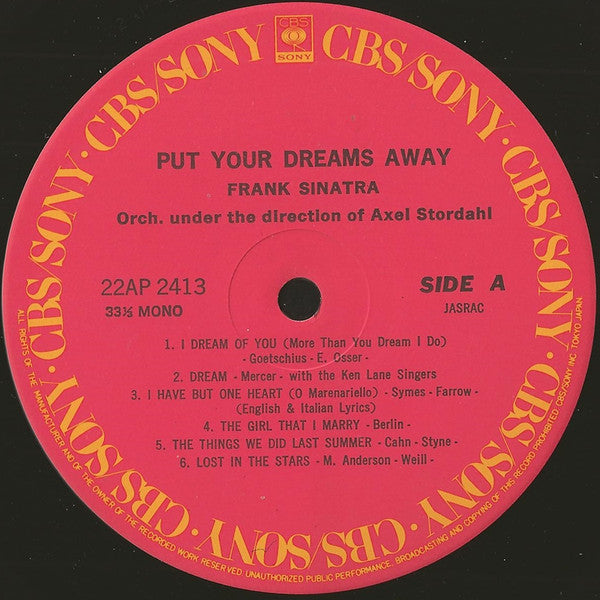 Put Your Dreams Away